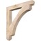 Ekena Millwork Legacy Arts & Crafts Smooth Bracket, Douglas Fir, 5 1/2"W x 48"D x 48"H BKT06X48X48LEC03SDF - alternate 1